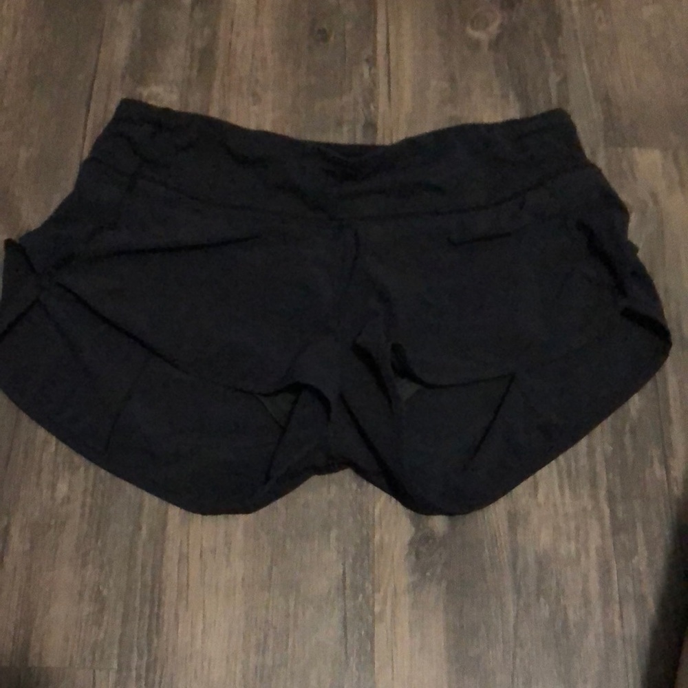 Black lululemon shorts